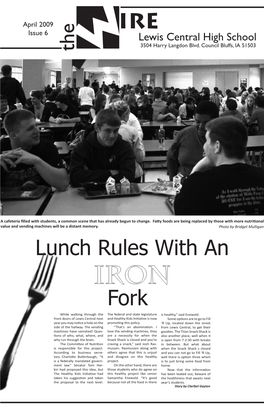 Wthe Lunch Rules with an Fork