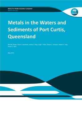 Metals in the Waters and Sediments of Port Curtis, Queensland