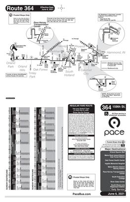 Route 364 Effective Date