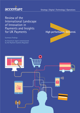 Review of the International Landscape of Innovation in Payments and Insights for UK Payments