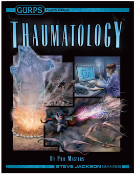 GURPS Thaumatology.Qxp