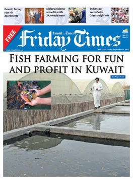 Fish Farming for Fun and Profit in Kuwait