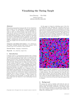 Visualizing the Turing Tarpit