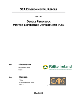 Sea Environmental Report Dingle Peninsula Visitor