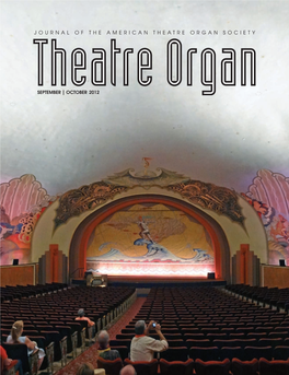 Journal of the American Theatre Organ Society Library of Congress Catalog Number ML 1T 334 (ISSN 0040-5531) Printed in U.S.A