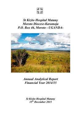 UGANDA- Annual Analytical Report Financial Year 2014/15