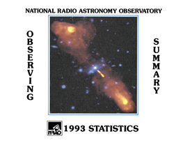 1993 STATISTICS Cover: an Image of the Radio Galaxy 3C 219