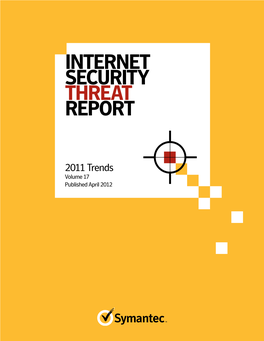 Symantec Global Internet Security Threat Report