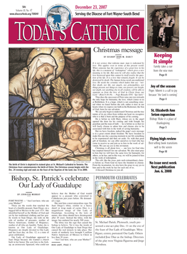 Bishop, St. Patrick's Celebrate Our Lady of Guadalupe Christmas