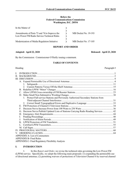 FCC-20-53A1.Pdf