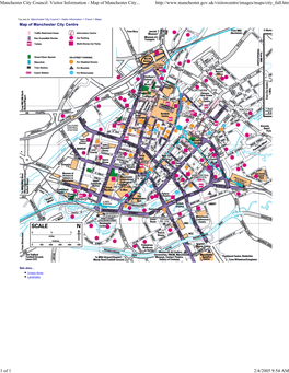 University of Manchester (UK) Maps