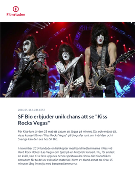 Kiss Rocks Vegas