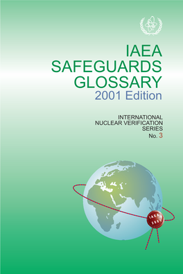 IAEA SAFEGUARDS GLOSSARY 2001 Edition