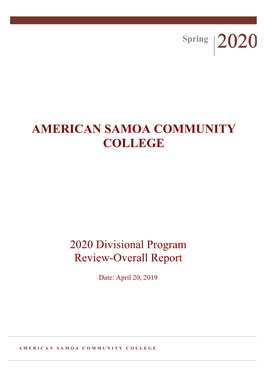 American Samoa Community College