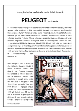 PEUGEOT – Francia