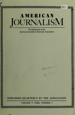 American Journalism Historians Association