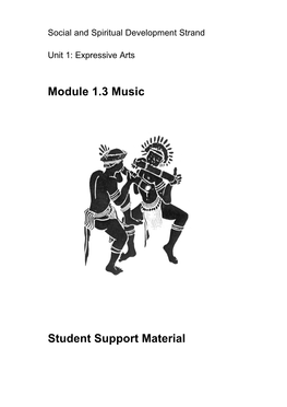 Module 1.3 Music Student Support Material