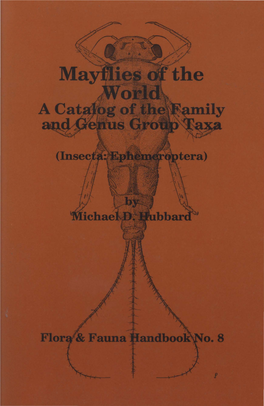 Mayflies of the World