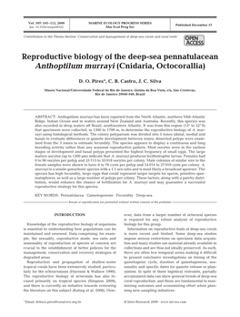 Marine Ecology Progress Series 397:103