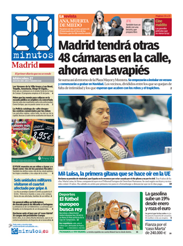 Madrid Tendrá Otras 48 Cámaras En La Calle, Ahora En Lavapiés