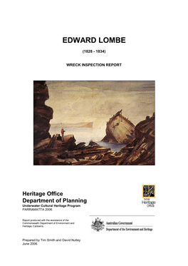 Edward Lombe Wreck Inspection Report.DOC