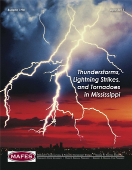 Bulletin 1198, Thunderstorms, Lightning Strikes, and Tornadoes In