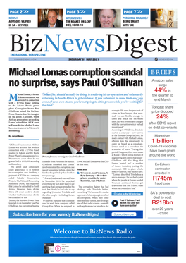 Michael Lomas Corruption Scandal No Surprise, Says Paul O'sullivan