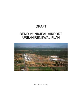 Draft Bend Municipal Airport Urban