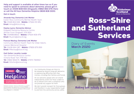 Ross-Shire and Sutherland Services