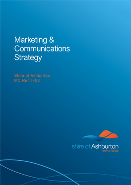 Marketing & Communications Strategy