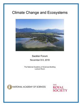 Climate Change and Ecosystems