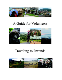 Volunteer Information for Rwanda