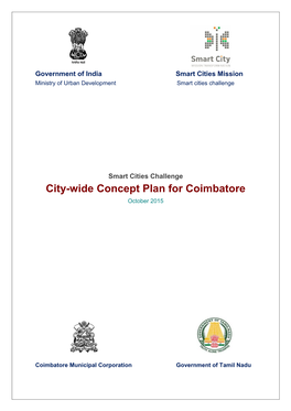 City-Wide Concept Plan for Coimbatore October 2015