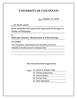 Models for Studying Loss of Heterozygosity in Vitro