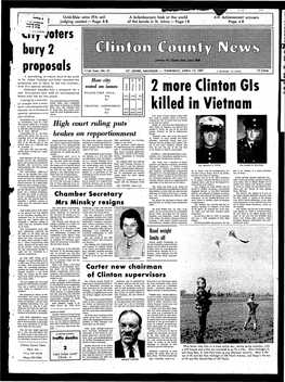 2 More Clinton Gis Killed in Vietnam