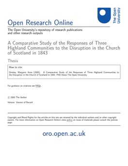 Open Research Online Oro.Open.Ac.Uk