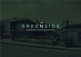 Blenheim Place Edinburgh Greenside, a Building for a New Generation