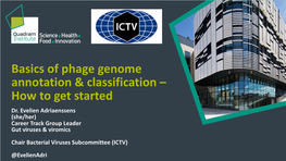 Basics of Phage Genome Annotation & Classification – How to Get Started