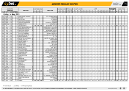 Midweek Regular Coupon 10/05/2021 12:32 1 / 3