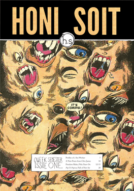 Honi Soit 2015, Semester 1