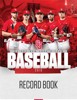 2019 Baseball Record Book.Indd