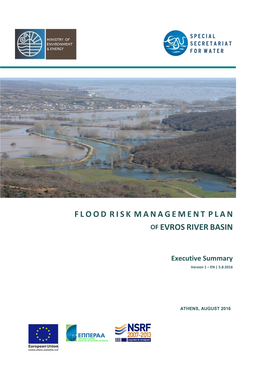 Flood Risk Management Plan of Evrosriverbasin