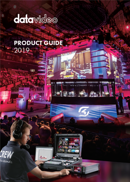 Product Guide 2019 Contents