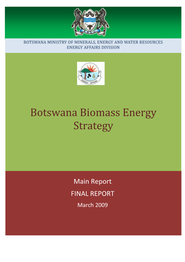 Botswana Biomass Energy Strategy