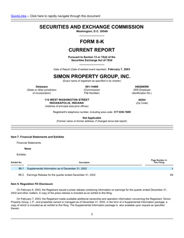 Securities and Exchange Commission Form 8-K