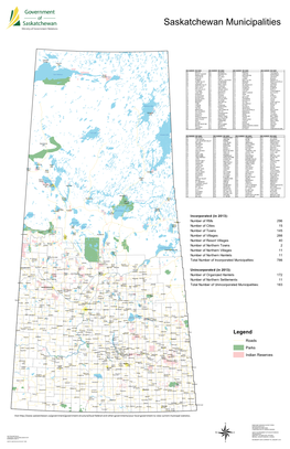 Saskatchewan Municipalities