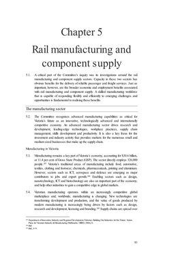 Chapter 5 Rail Manufacturing and Component Supply