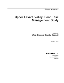 Upper Lavant Valley SWMP