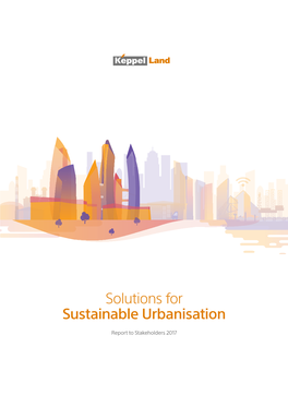 Solutions for Sustainable Urbanisation