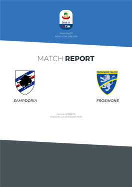 Sampdoria Frosinone